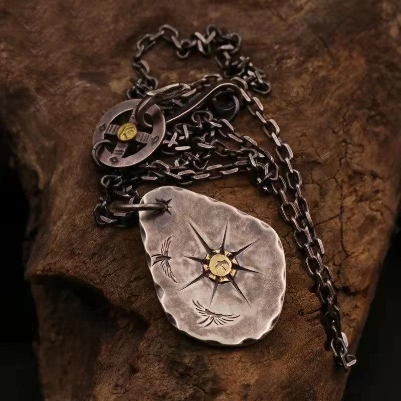 

New Design Retro Handmade Necklace Men And Women Trendy Fashion Pendant Jewelry Accessories