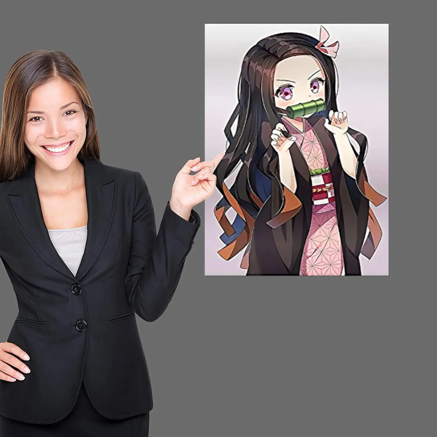 Плакат nezuko zenitsu печать на стене Художественная Картина холсте плакат для