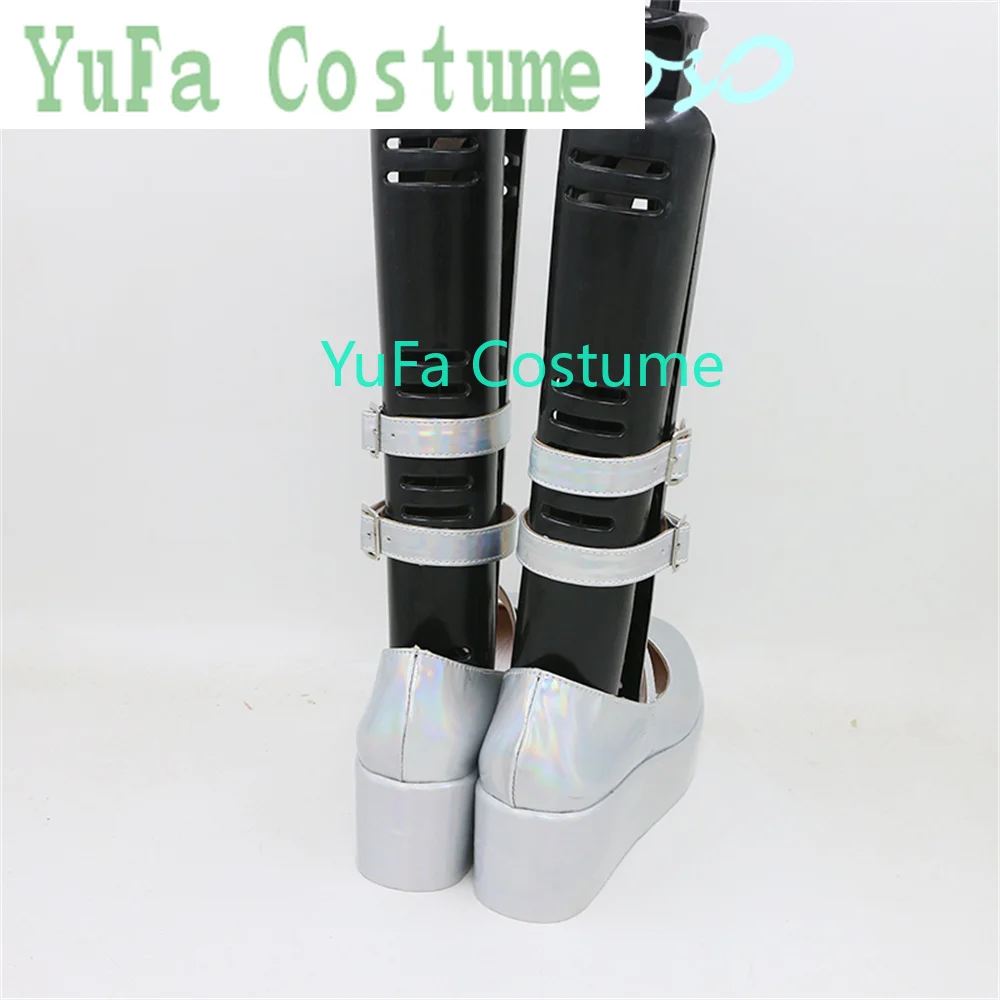 NEEDY GIRL OVERDOSE KAngel Hardcore Ver Обувь для косплея Сапоги Игра Аниме Карнавал Вечеринка