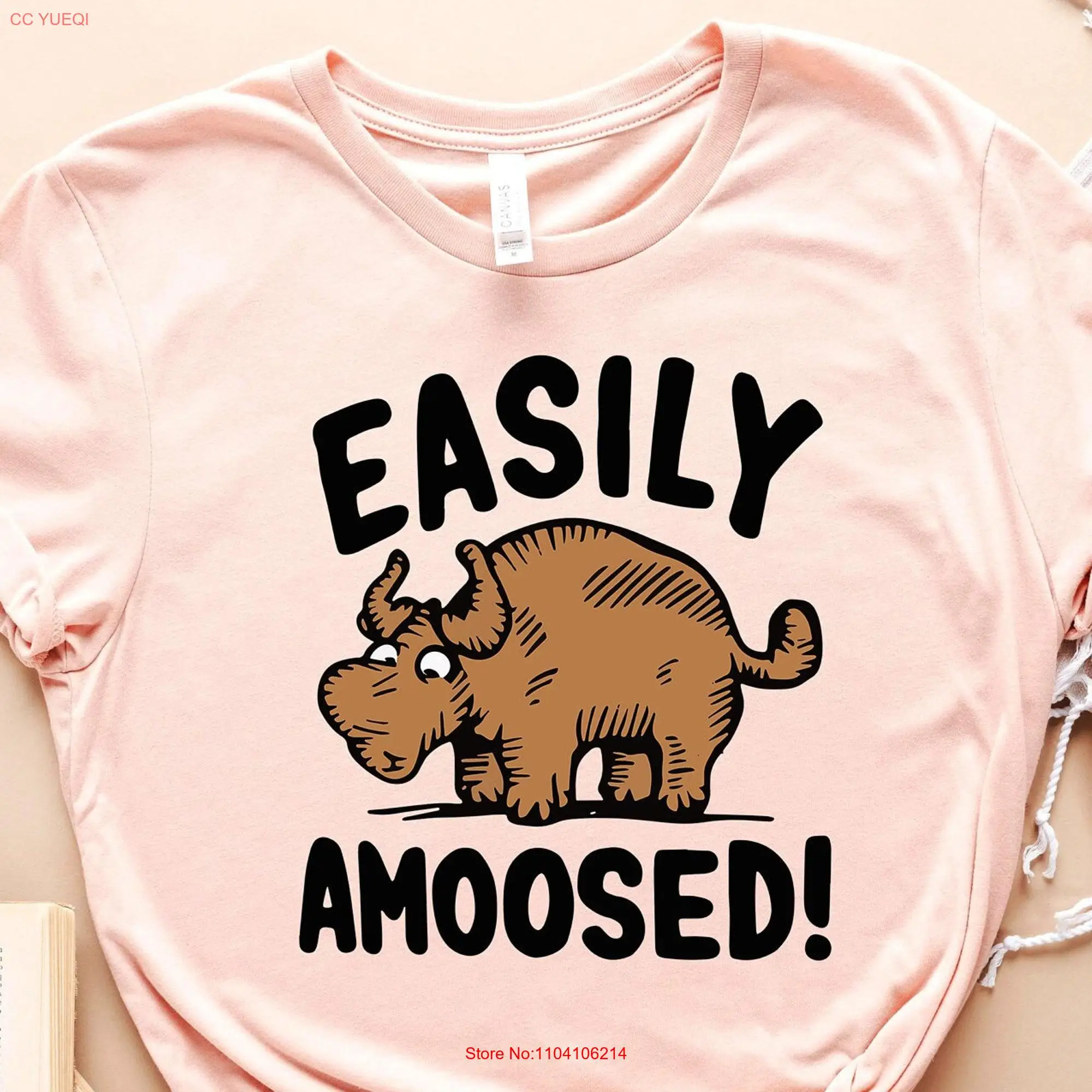Футболка easy Amoosed с длинными или короткими рукавами