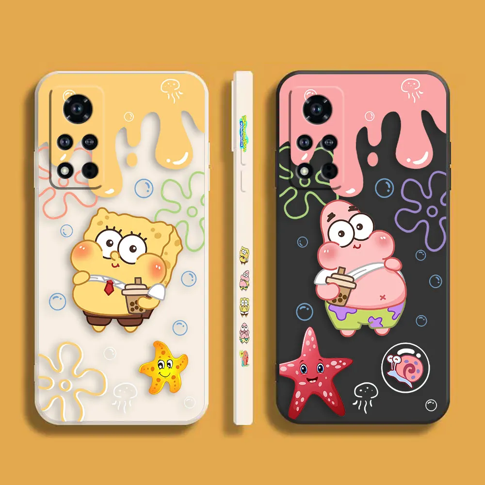 

Funny S-Spongebob Cartoon Phone Case For Honor MAGIC 3 4 5 Note 10 V10 V20 V30 V40 X10 X20 X30 X40 PLAY 4 5T 6T PRO MAX 5G Case