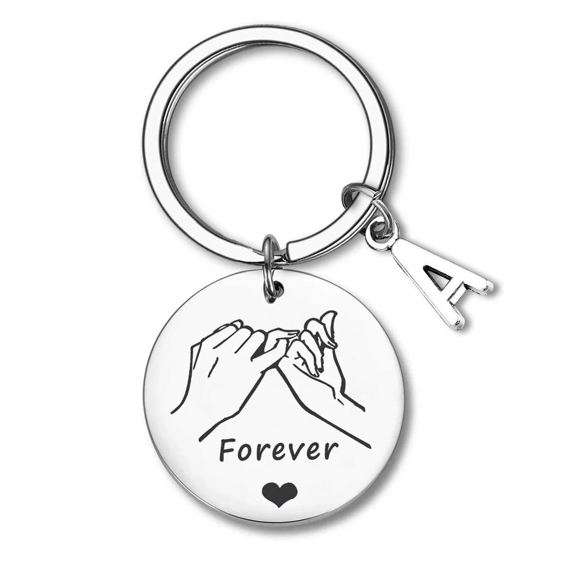 

Обещание на мизинцах брелок для ключей Best Friend, с розовым брелоком