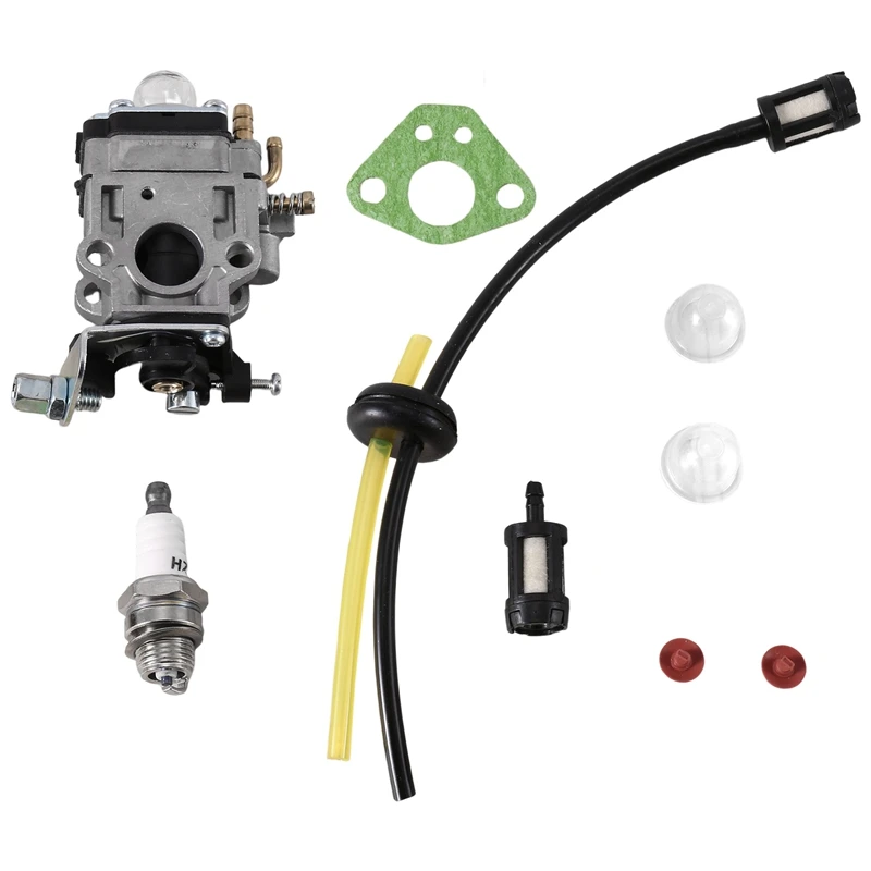 

1Set MP15 15Mm 1E40-5 43Cc 49Cc 52Cc Carburetor Oil Cup Paper Pad Gasoline Engine Parts Alloy Carburetor Oil Cup