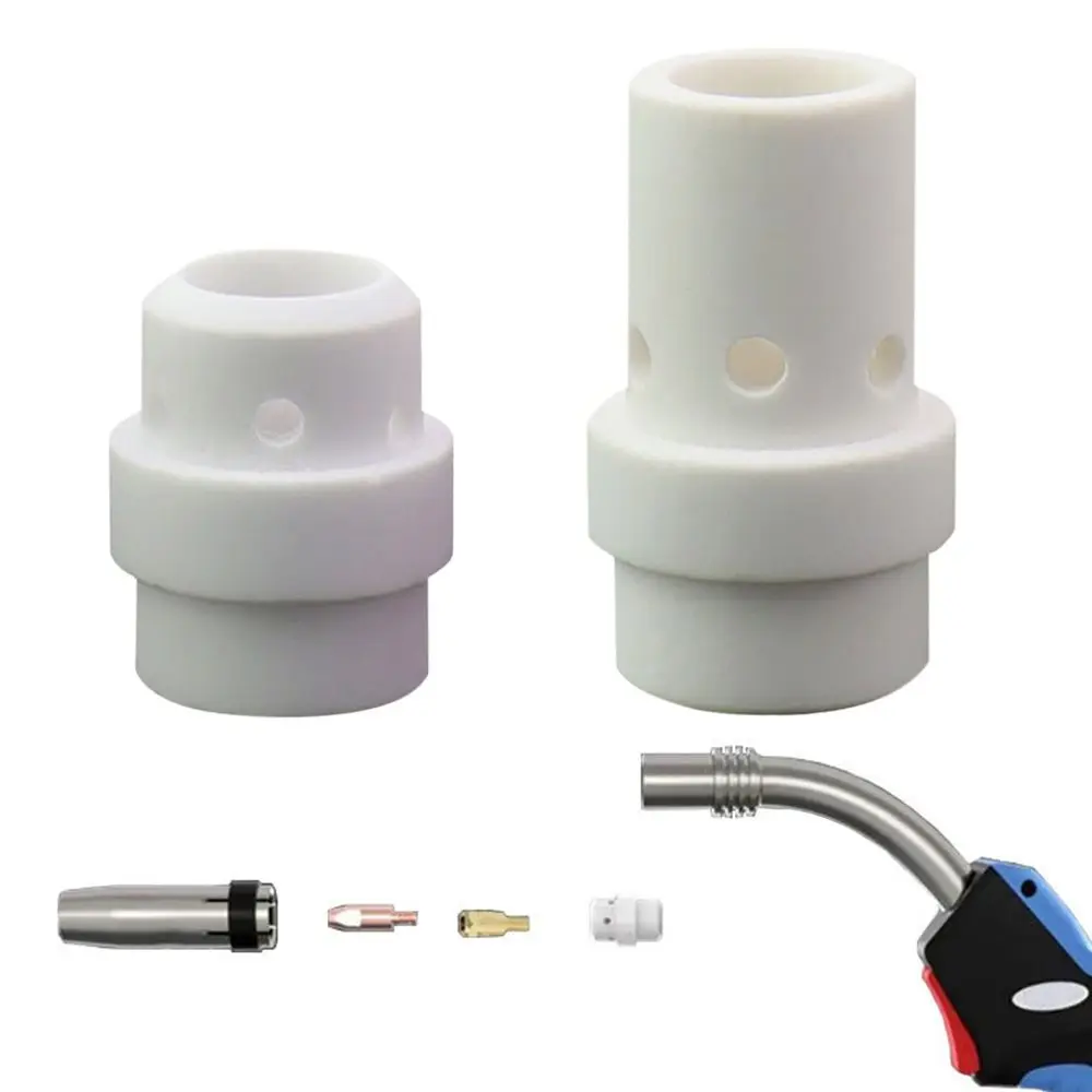 

Replacement Welding Machine Accessories Consumables MIG Torch Head 24KD/36KD Ceramic Nozzle Swir Gas Ring For Binzel