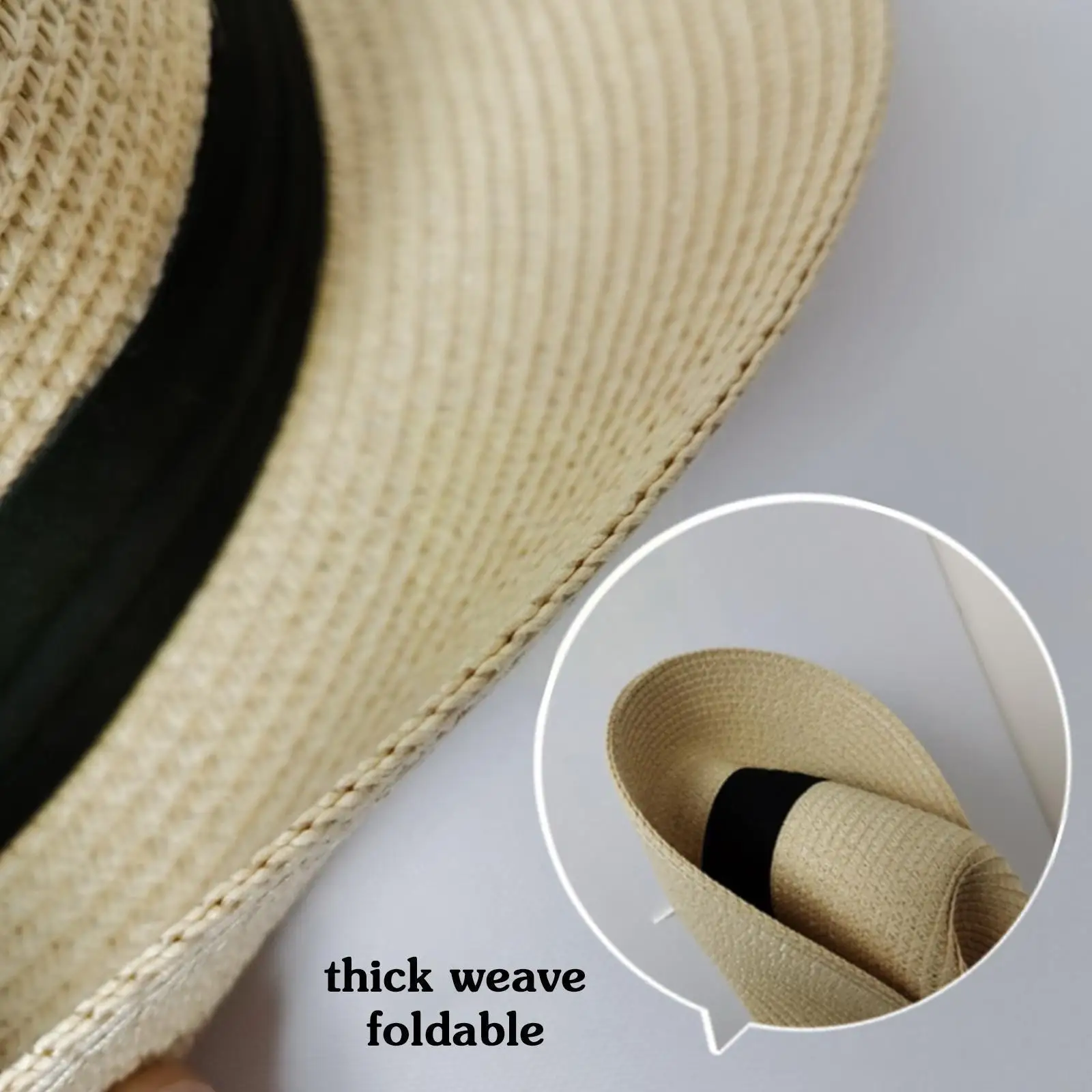 

Summer Hat Adjustable Classic Panama Hat Handmade In Ecuador Hats For Women Man Beach Straw Hat For Men Uv C N4u6