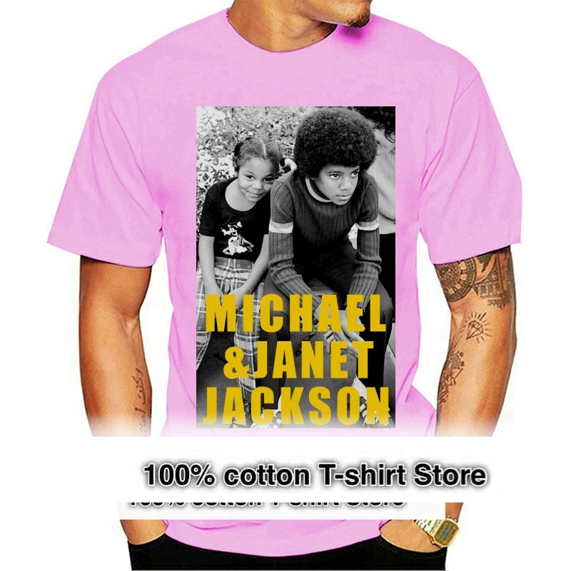 

Janet Jackson And Michael Jackson T-Shirt Size S-2Xl Fitness Tee Shirt