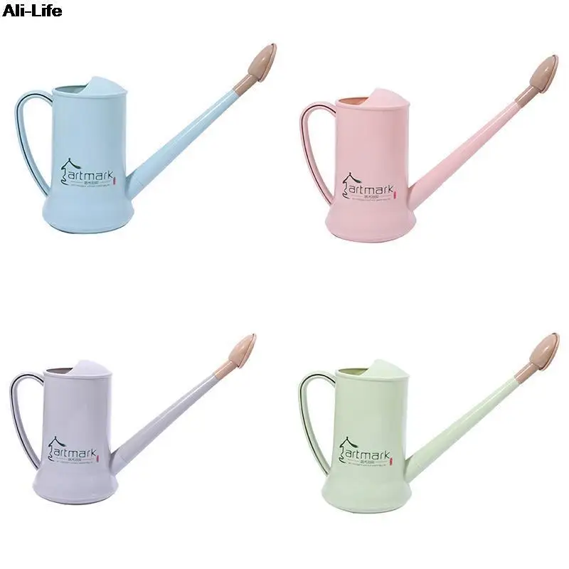 

1PC 2L Plastic Watering Can Flower Plant Shower Tool Detachable Long Mouth Kettle Garden Irrigation Spray Bottle