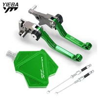 versysx250 motorcycle short stunt brake clutch levers easy pull cable system for kawasaki versys x250 versys x250 2017 2019 2018