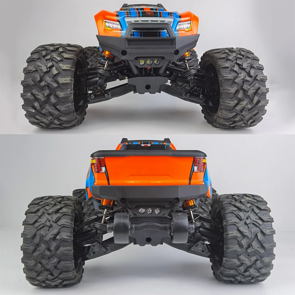 Фото YEAHRUN 4 шт. передние и задние башни с усилителем амортизатора для Maxx WideMaxx # 89086-4 1/10 Детали для обновления радиоуправляемого грузовика и автомобиля №1