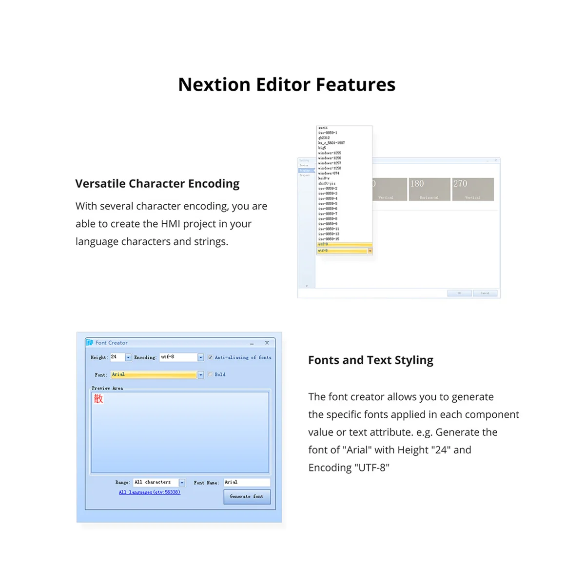 Nextion NX8048K050 5 0 дюймов Улучшенная серия HMI сенсорный дисплей Интеллектуальный USART UART