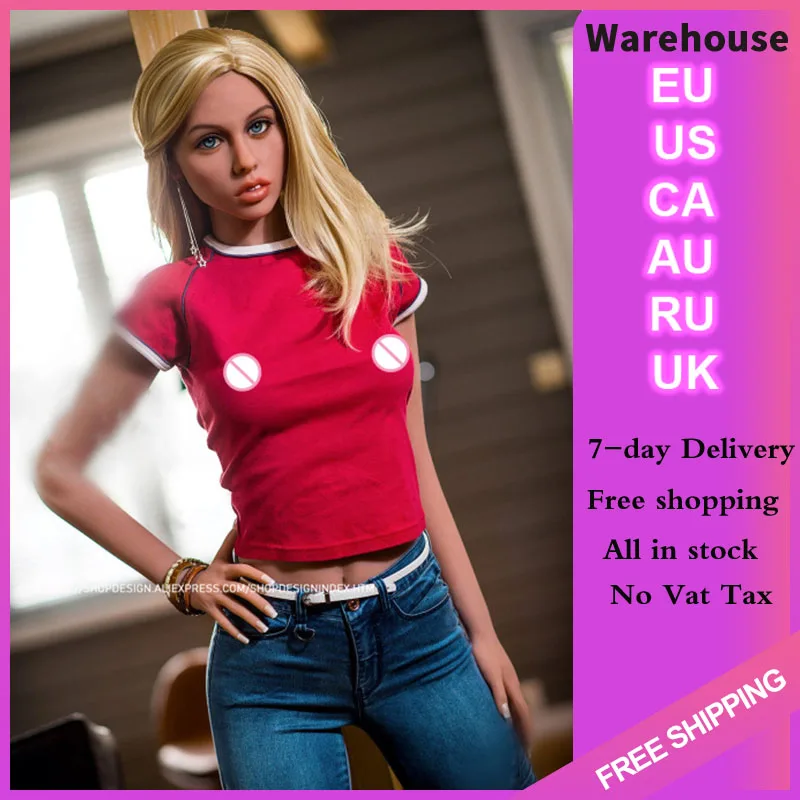 Новая Реалистичная Силиконовая секс-кукла 158 см Вагина чашка B грудь киска