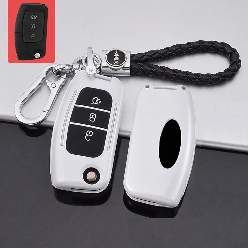 Чехол для автомобильного ключа из АБС-пластика Ford Focus 2 MK2 Fiesta Mondeo Falcon 140 Ecosport Galaxy
