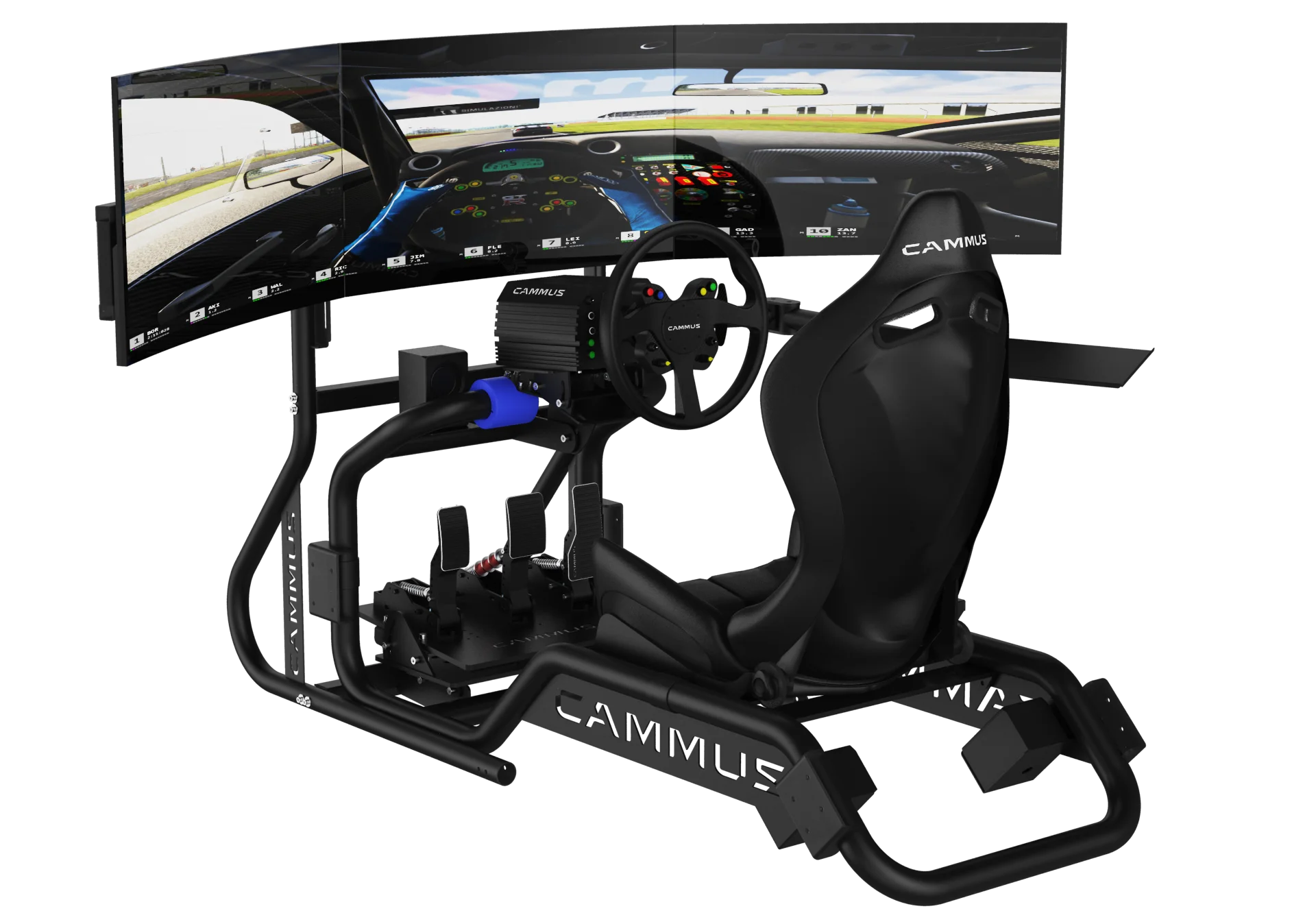 Фото CAMMUS Рычаг переключения передач Вождение Игровые аксессуары ПК Кабина Motion Sim Rig Симулятор гоночного колеса №4