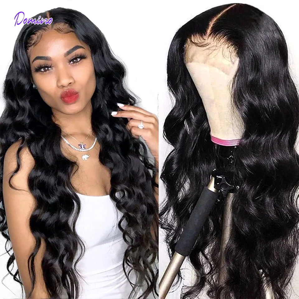 Body Wave Lace Front Human Hair Wigs Brazilian Virgin Human Hair Lace Frontal wig For Women  Hairline With Baby Hair