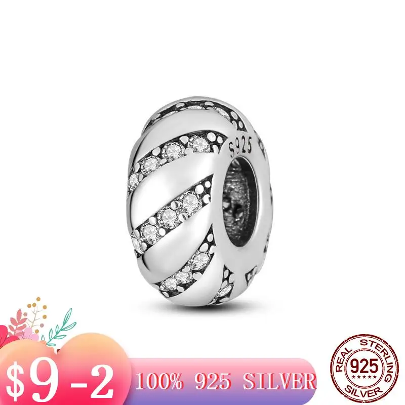 

Браслет из серебра 925 пробы, с орбитальными бриллиантами