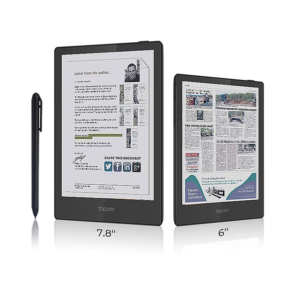 

Best Selling English E-Ink Pdf Reader E-Book With Des Screen