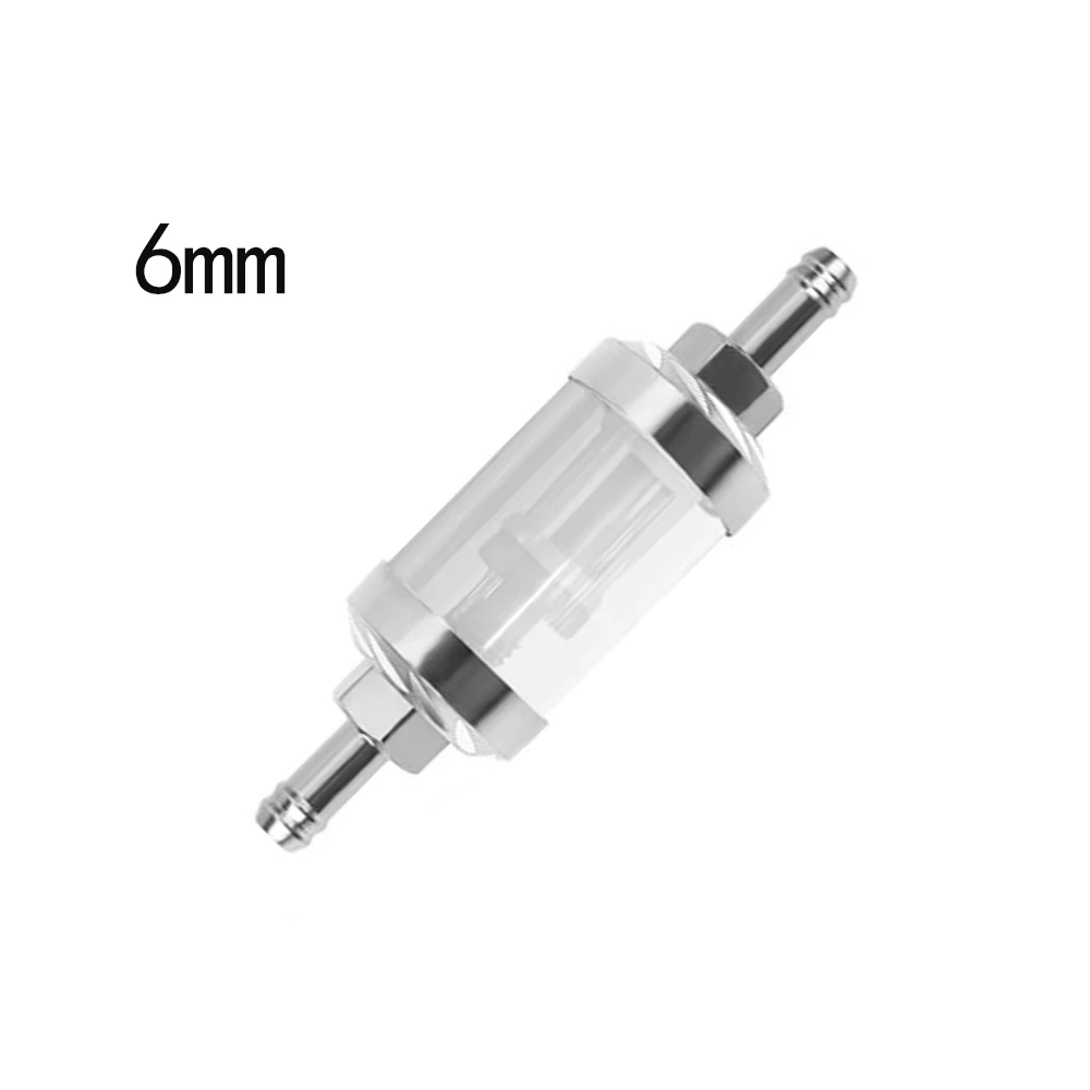 

Фильтр Alconstar для бензинового топлива мотоцикла 6 мм/8 мм, алюминиевый сплав с ЧПУ, стекло для квадроцикла Honda Kawasaki YAMAHA SUZUKI