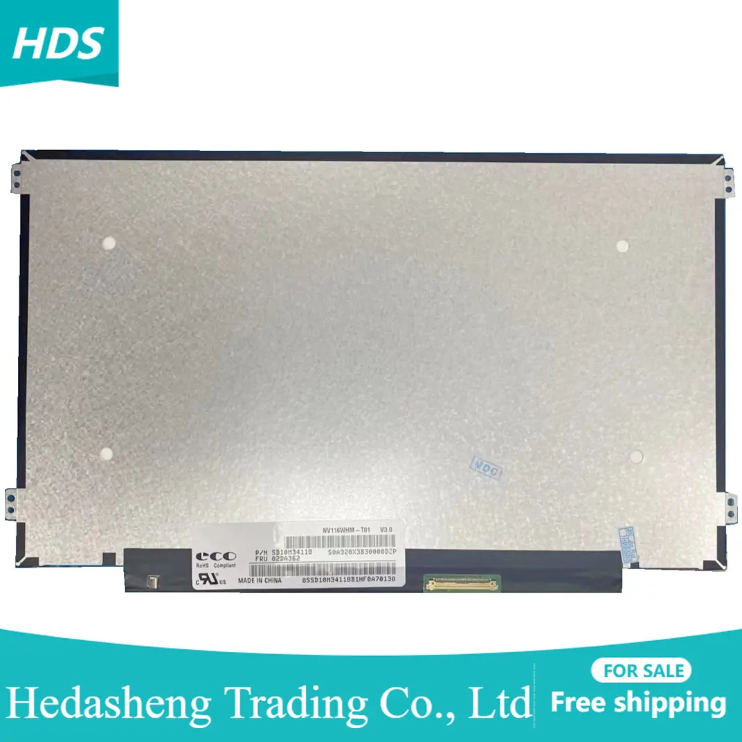 

NV116WHM-T01 V3.0, матричный дисплей, сенсорный ЖК-экран для ноутбука 1366*768, 11,6 дюйма