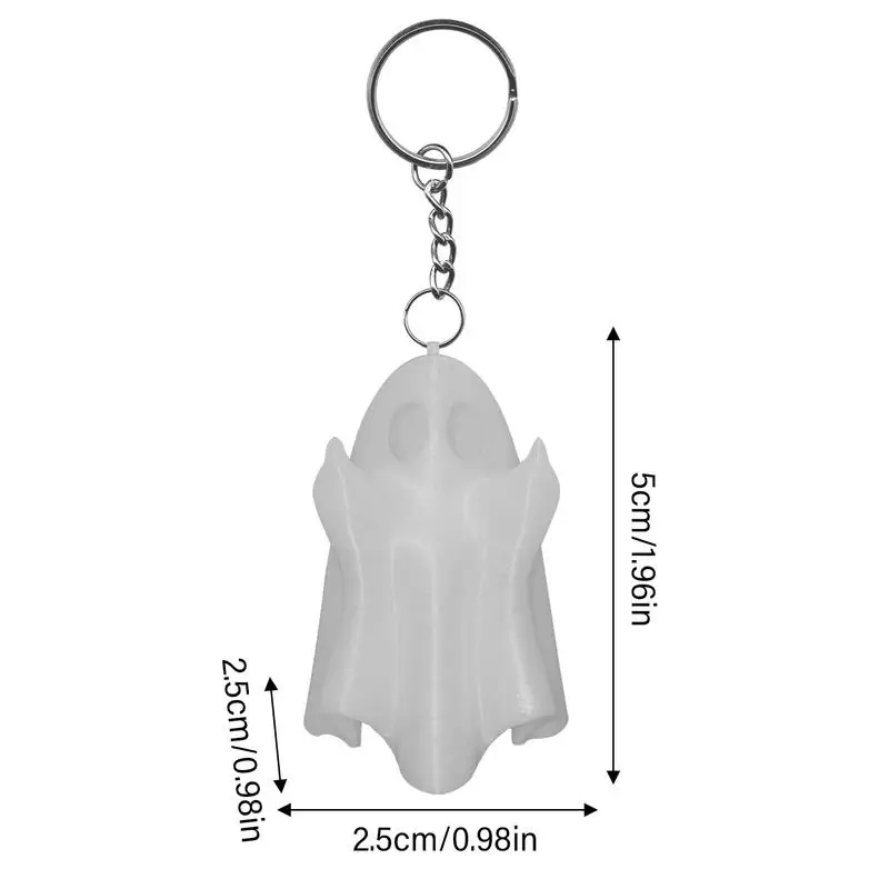 Смола призрак орнамент Хэллоуин светящийся в темноте сказочный сад аксессуары