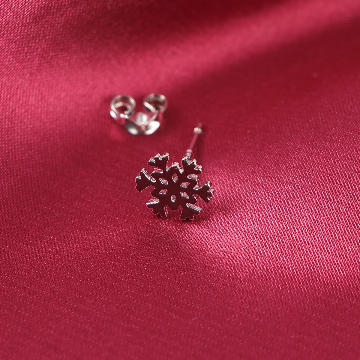 

3 Pairs Earring Snowflake Creative Stud for Girl Lady