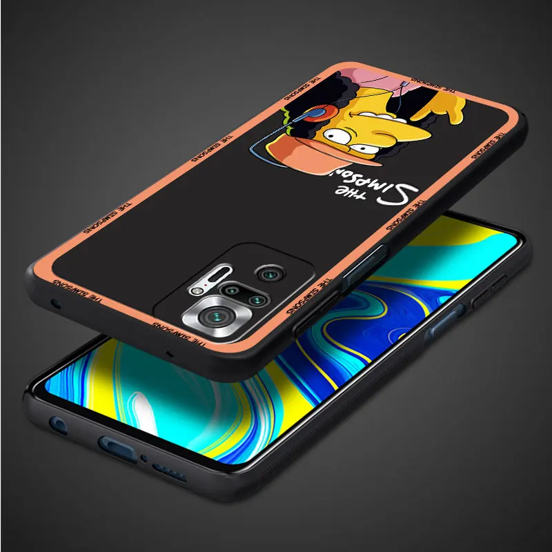 Чехлы для телефонов Xiaomi Redmi Note 11 10S 9 Pro 7 8T 12 5G 12S 13Pro Plus 9S 10 черный чехол ГОМЕР