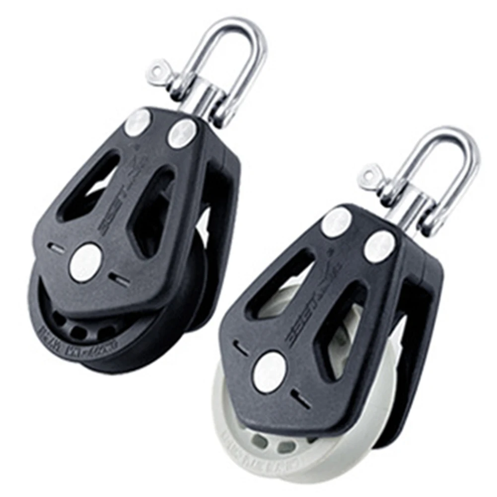 

Universal Head Single Wheel Load Bearing Yoga Pilates Swivel Lifting Rope Pulley