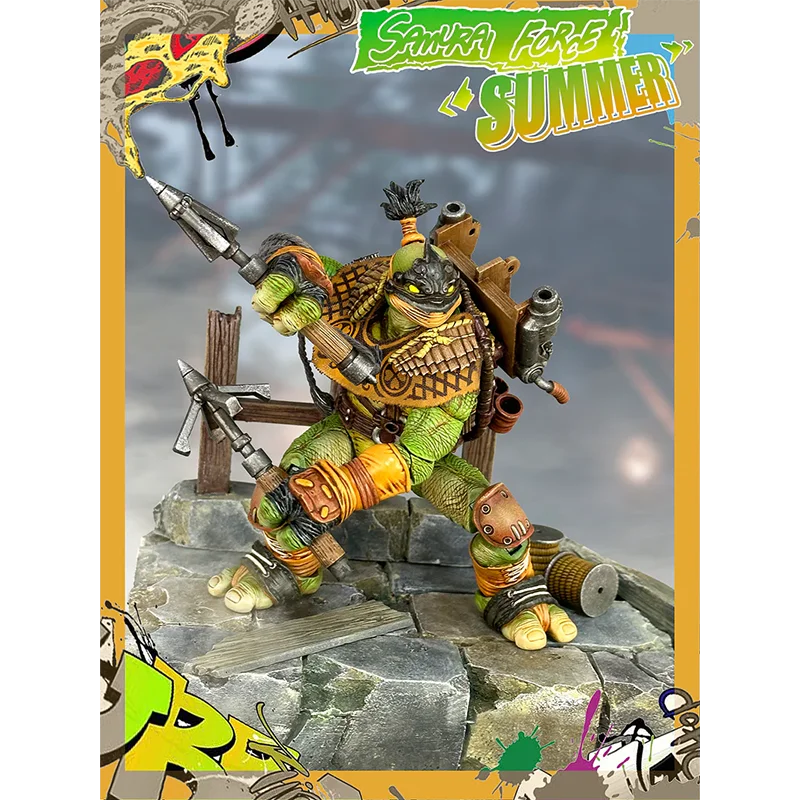 Original Rage Toys 1/12 Samurai Force Wave 3 The Crossbow Master Summer and Custom Kit In Stock Anime Action Figures Model