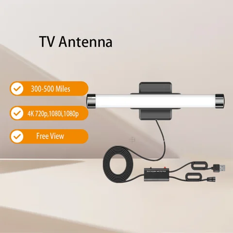 Внутренняя цифровая ТВ-антенна VHF UHF IPTV HD Full TV усилитель сигнала портативный DVB T2 TDT приемник цифровая антенна для телевизора