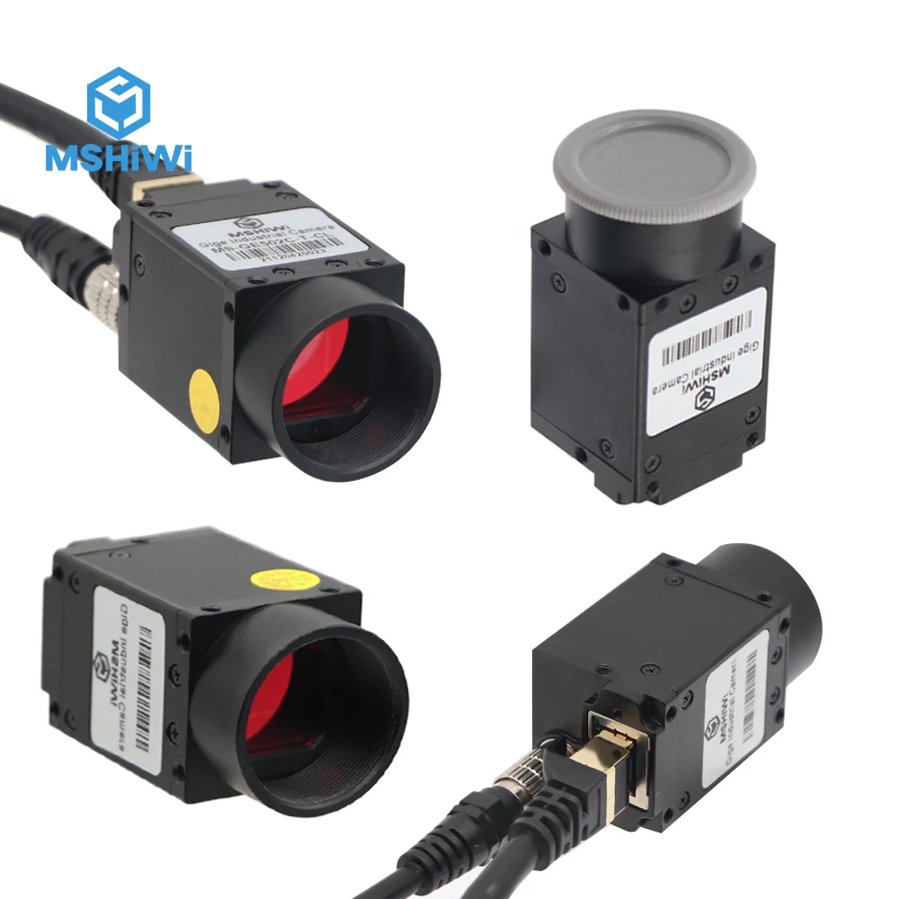 Gigabit Ethernet GigE промышленная камера s 8.9MP Mono 1 &quotCMOS 4096*2160 @ 13FPS мировая затвора для