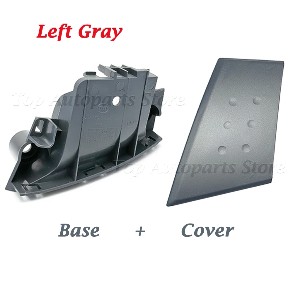 

Серая или черная внутренняя ручка для Peugeot 107 Toyota Aygo Citroen C1 2005-2014, дверная пряжка, ручная крышка, основание подлокотника для BYD F0