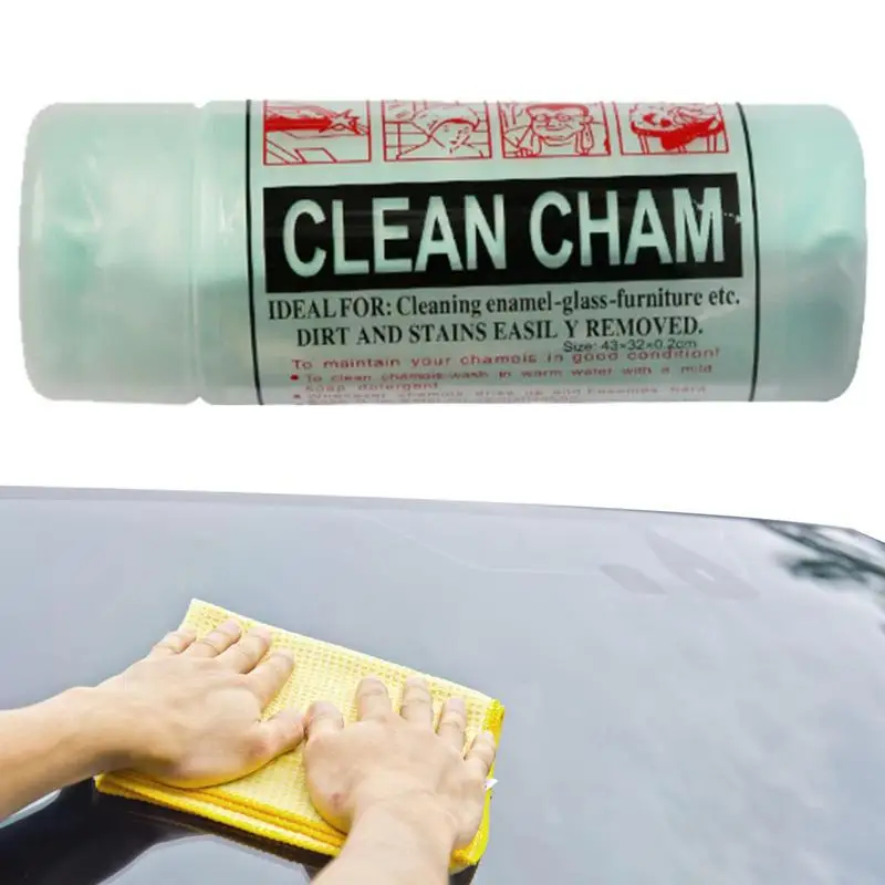 Quick Drying Cloth Car Cleaning Supply Car Washing Shammy Towel Super Absorbent For Homes Cars Hotels
