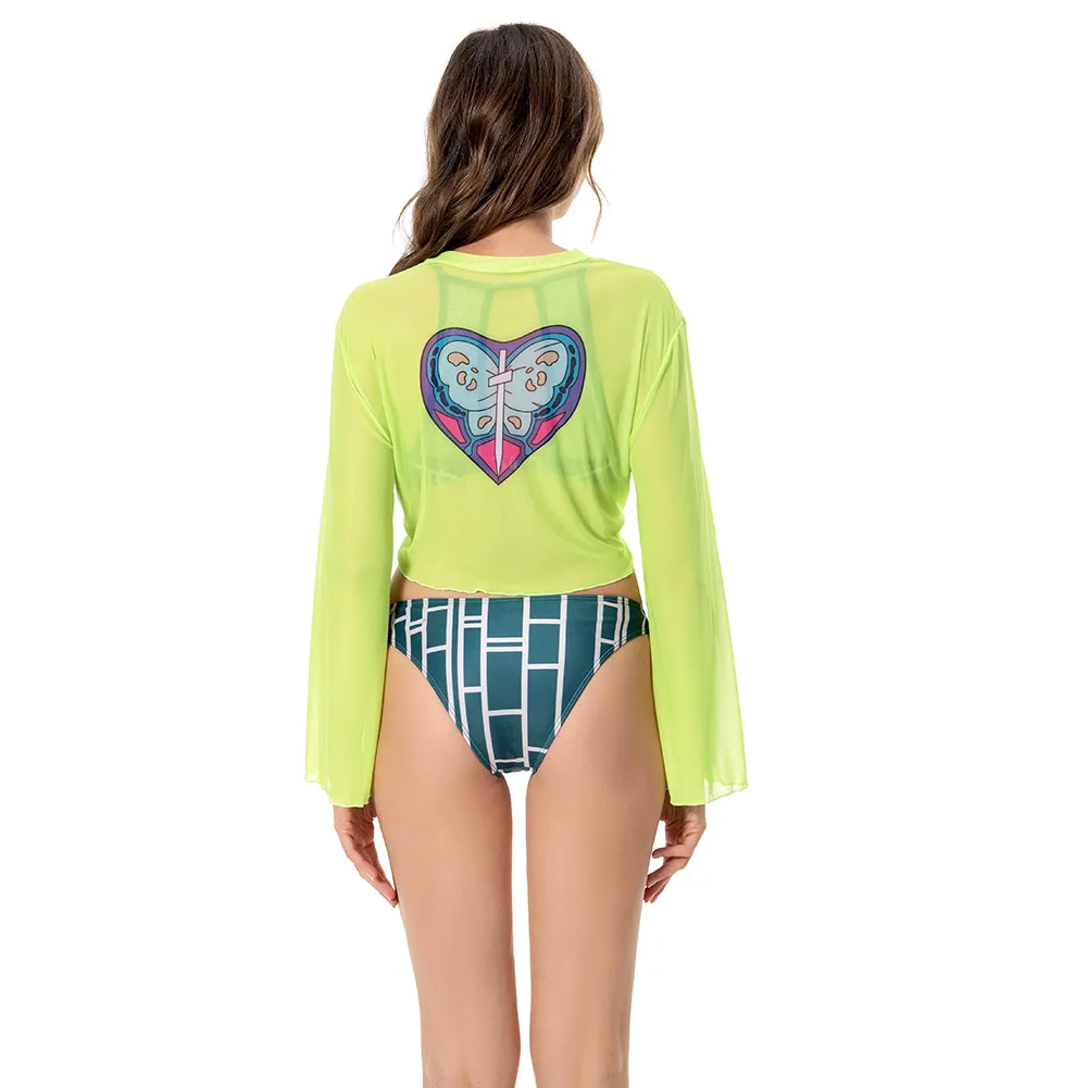 Женский костюм для косплея Jolyne Cujoh взрослых купальник плащ аниме фантазийные