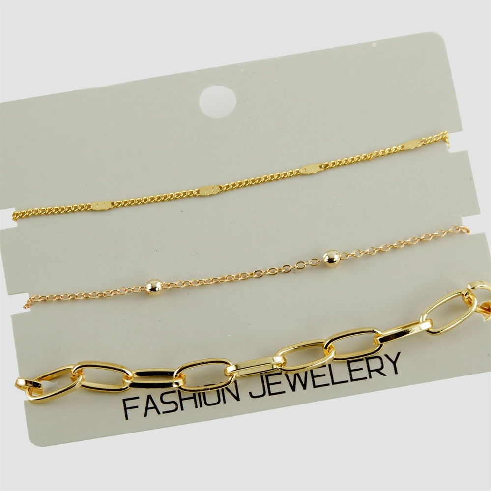 

3 шт. роскошный браслет-цепочка