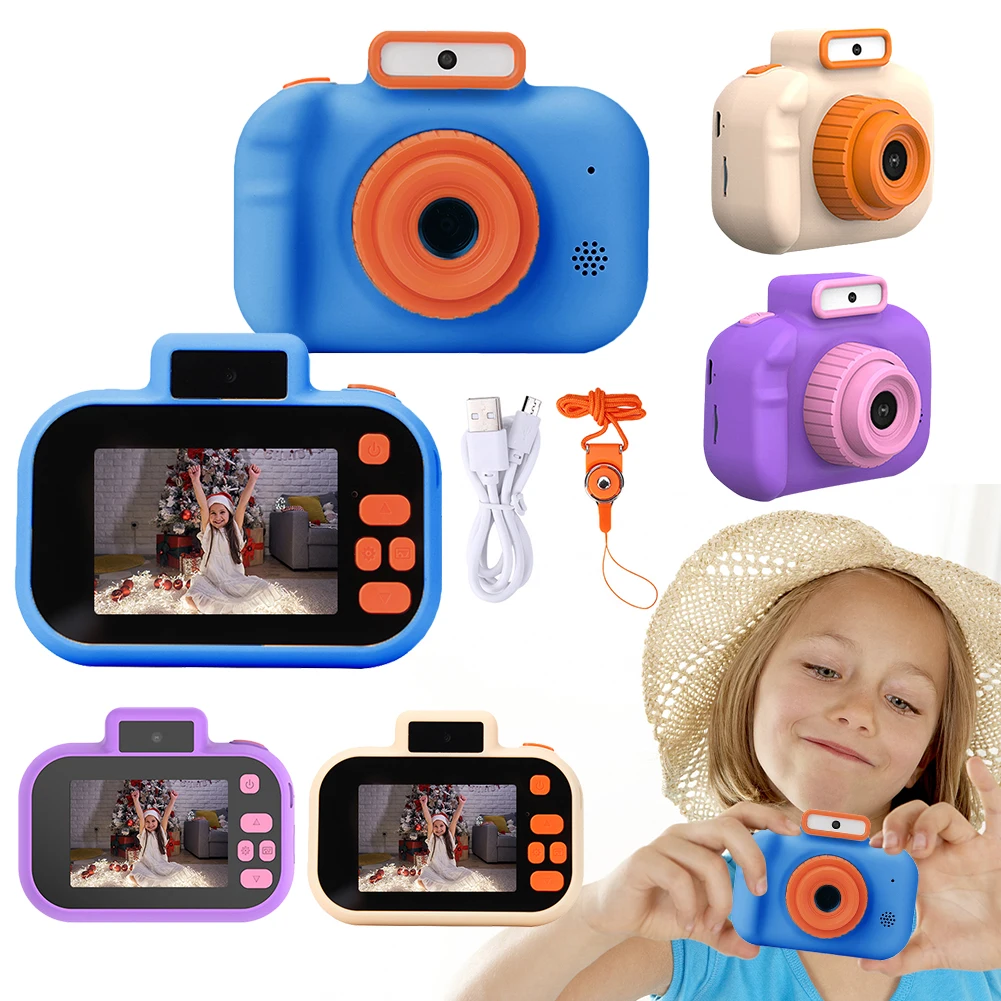 

Цифровая мини-видеокамера, Детская видеокамера, игрушка, портативная микро-камера, игрушка со шнурком, USB зарядка для детей, подарки на день рождения, игрушка