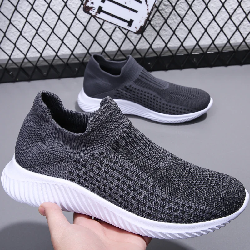 

D07 2023 fashion New Original Hot New Black Men Running Shoes Comfortable Sports Lightweight Sneakers