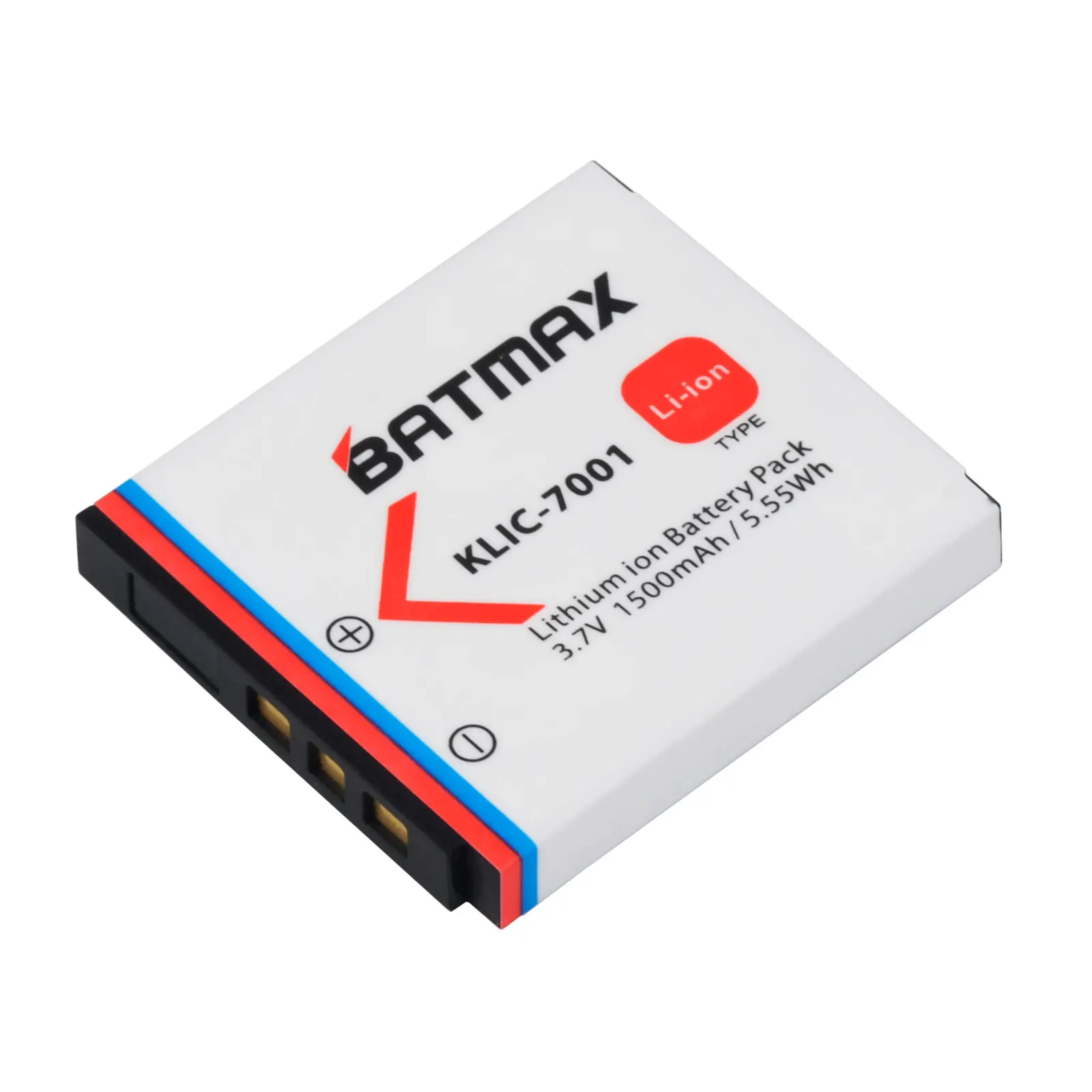 Батарея Batmax KLIC-7001 KLIC7001 1500 мАч для Kodak M1063 M341 M340 M320 M1073 M753 M763 M853 M863 M893 M1013 IS V550