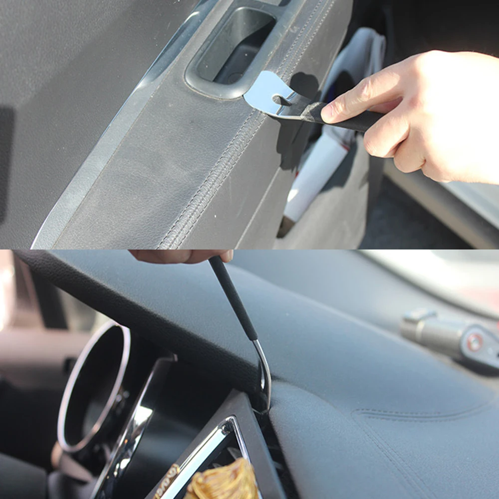 Прочный Двусторонний Инструмент Для Снятия Обшивки Автомобиля Из Нержавеющей