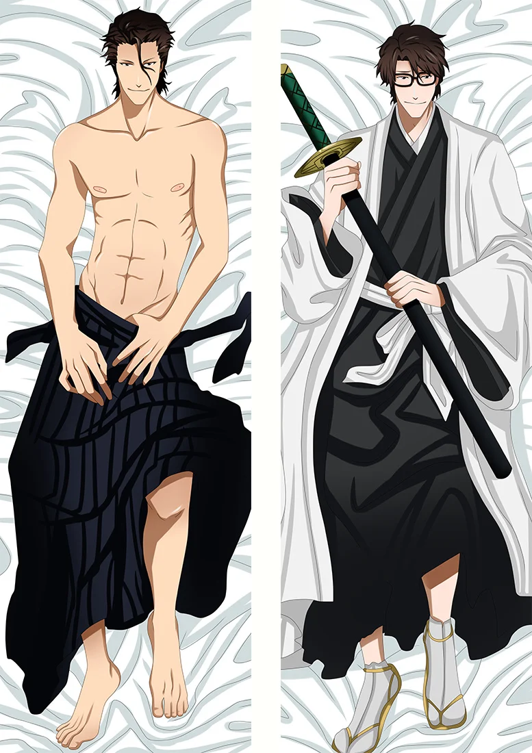 Отбеливающая наволочка Kurosaki Ichigo Dakimakura на заказ обнимающая аниме мультяшная