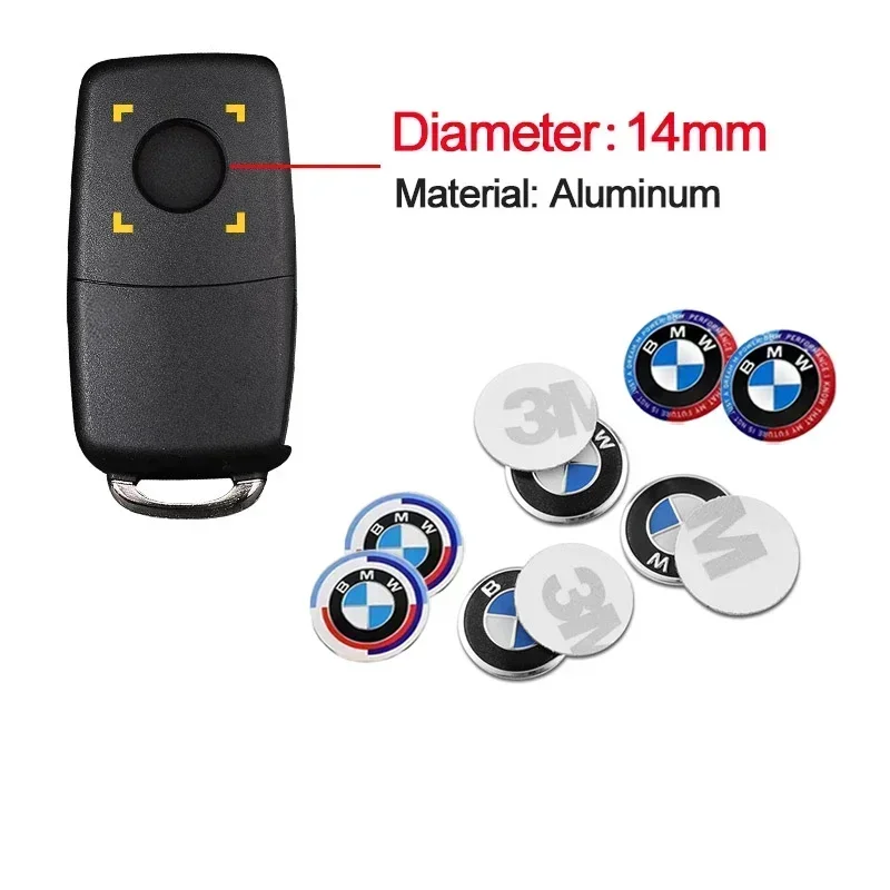 Для BMW 11/14 мм автомобильный пульт дистанционного управления эмблема значок