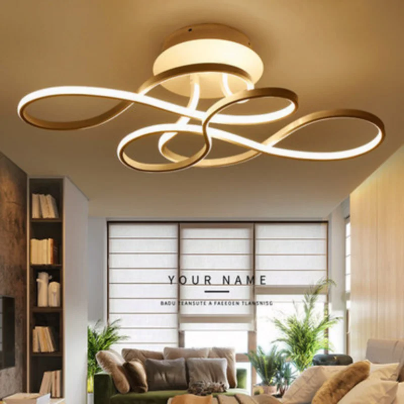 

Luxury Led Ceiling Light Modern Living Room Bedroom Dining Room Chandelier Nordic Creative Research Lamps Interior Lighting