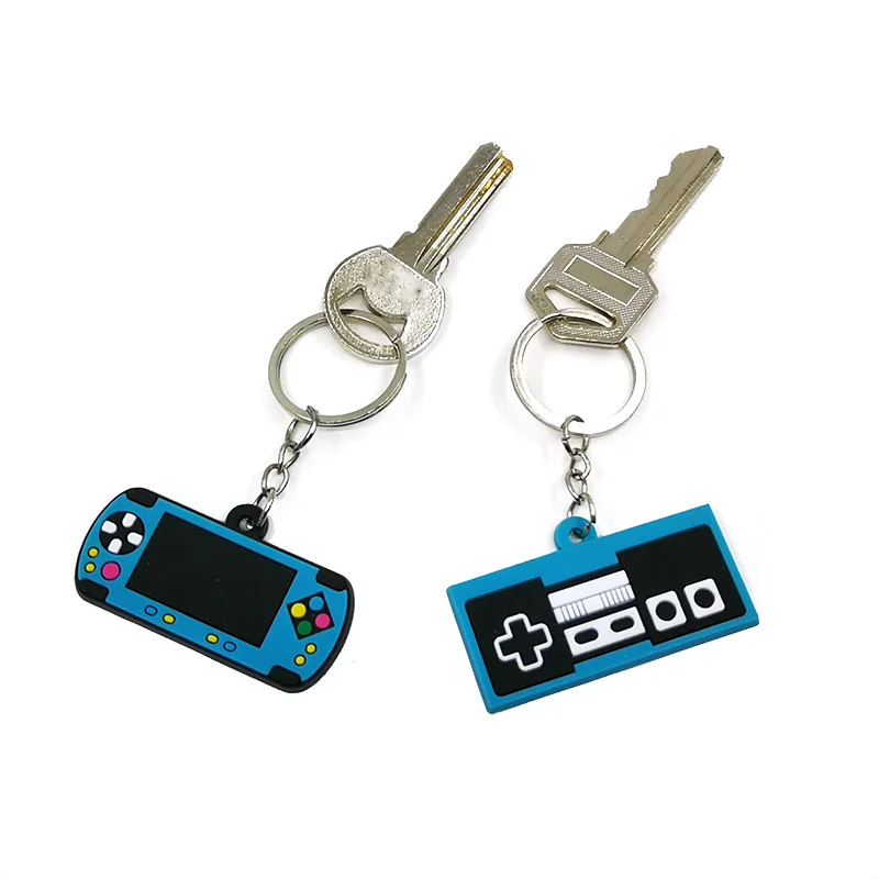 Брелок из ПВХ с мультяшным рисунком 20 шт./лот держатель для ключей детский