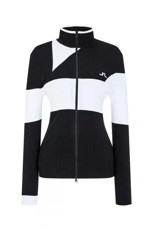 

Golf clothing: Women's early autumn T-shirt, lapel temperament, aging fashion, versatile Golf long sleeve top