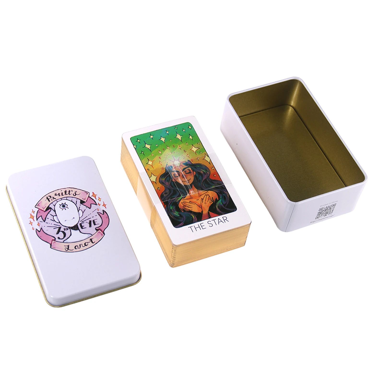 

New Tarot Cards Gift 78 Cards Set Third Eye Tarot The Most Popular Tarot Deck Playing Cards For Party Personal Entertainment