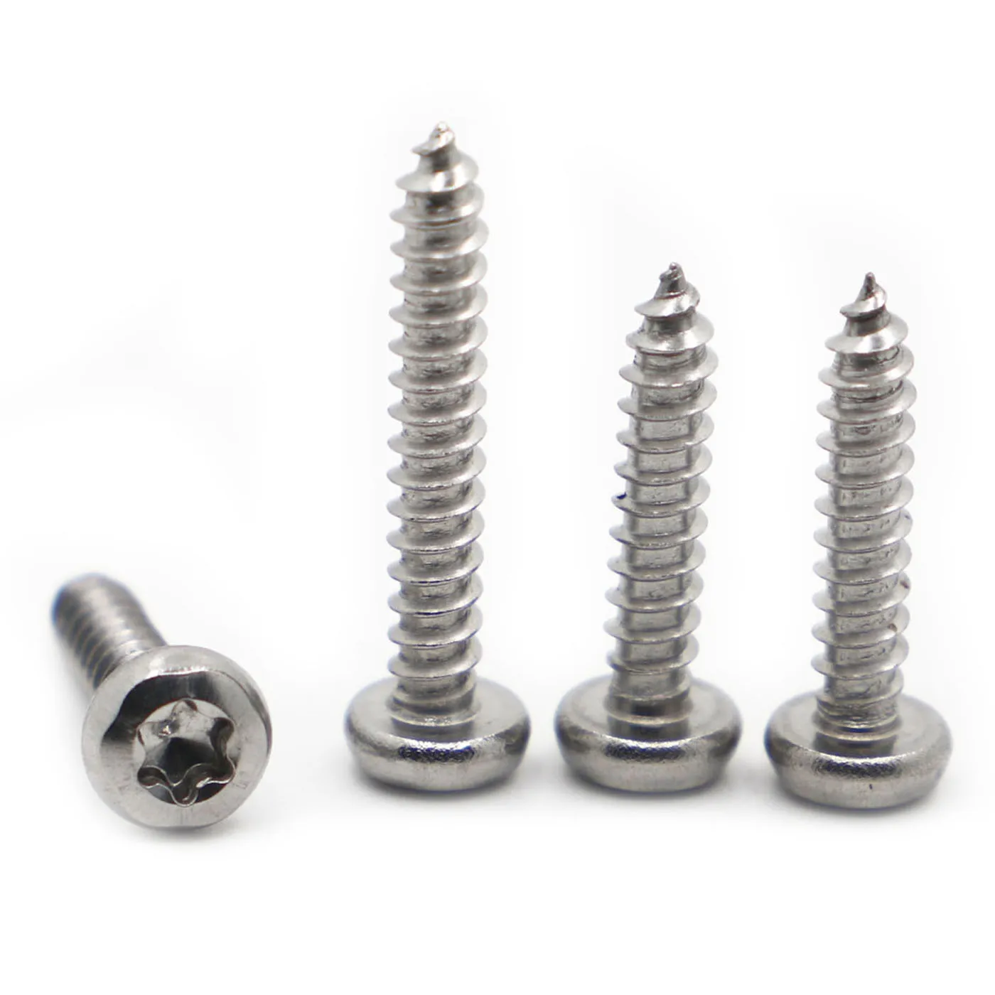 

10/20pcs M2.9 M3.5 M4.2 M4.8 Stainless Steel Pan Head Torx Round Six Lobe Self Tapping Screw