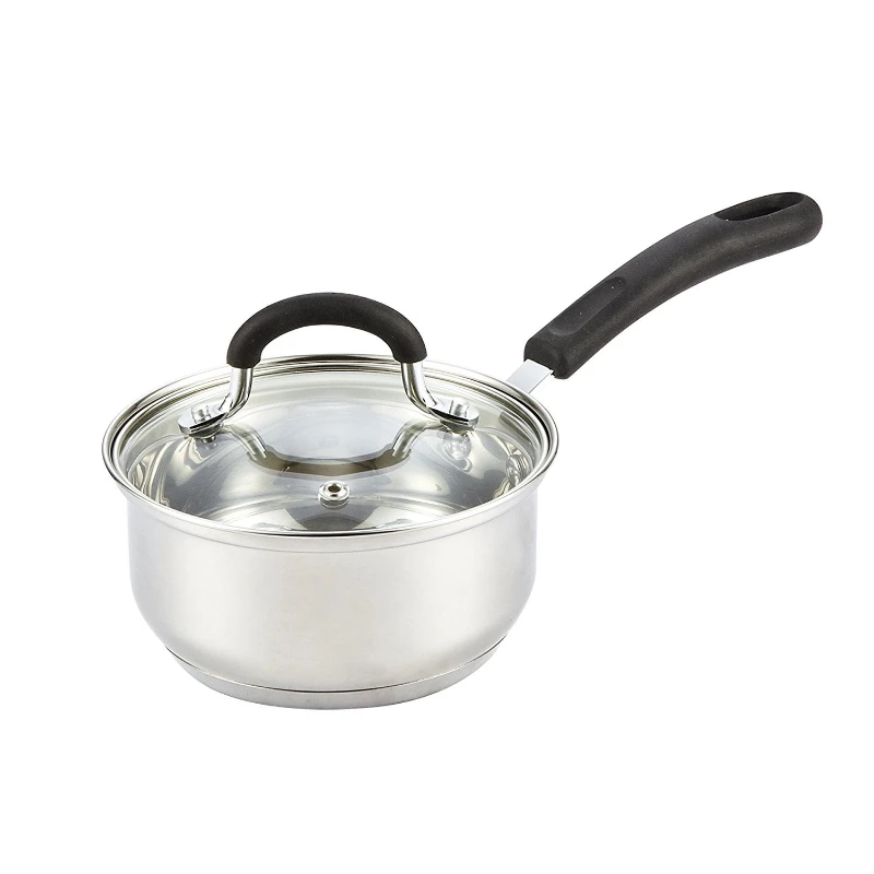 

1 Quart Stainless Steel Sauce Pan with Lid