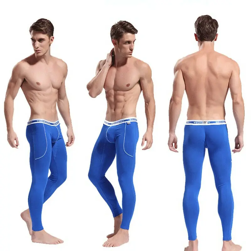 

Men's Thermal Long Johns Underwear Warm Pants Days Print Comfort Flex Waistband Mens Underwear Sleep Bottom Casual Home Pants