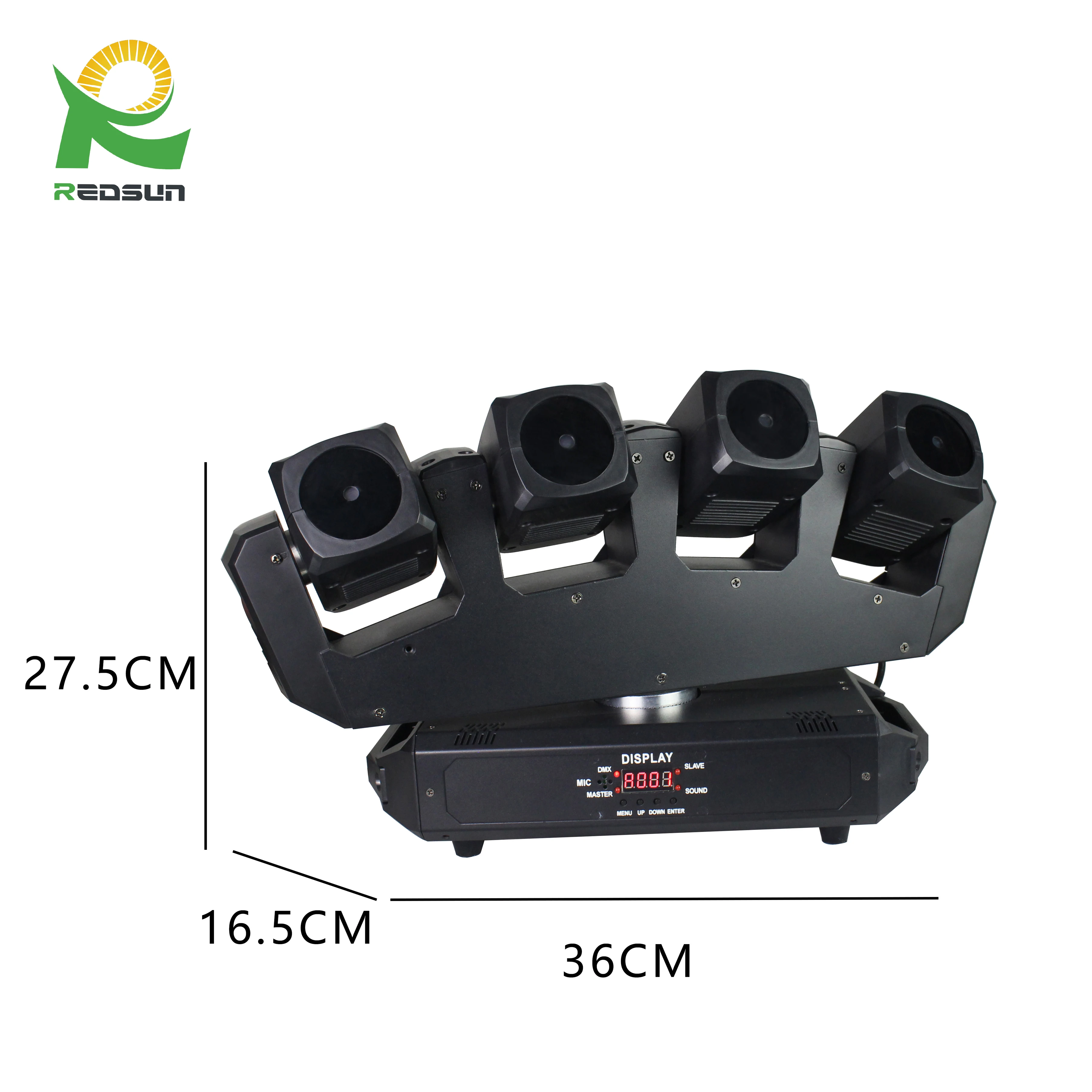 

4 Head LED arc-shaped laser light led stage light dj moving head light