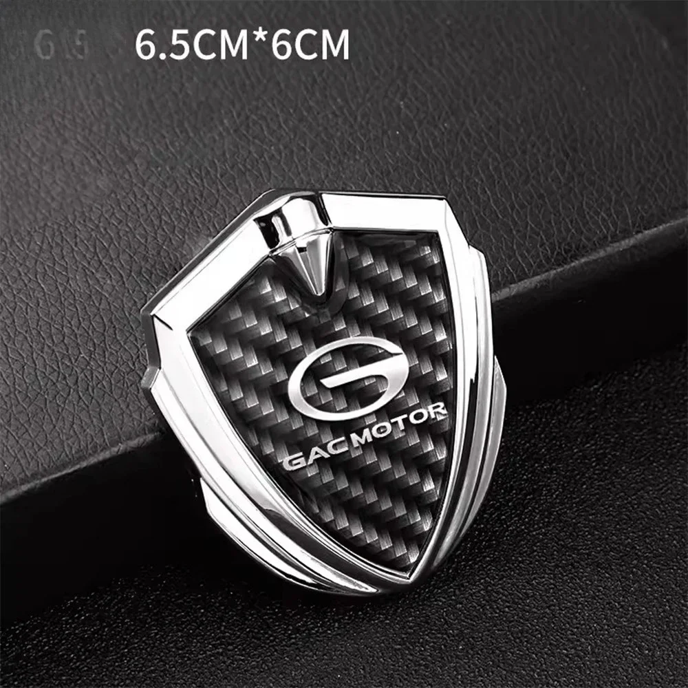 Фото NEW1 для Trumpchi GAC Empow R, аксессуары 2022-2024, наклейка с логотипом на кузов автомобиля, чехол из нержавеющей стали, шампанское, серебристый, черный №5