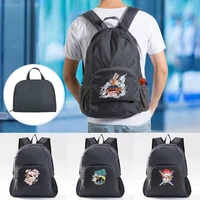 backpack women ultralight foldable daypack men travel schoolbag hiking mountaineering sports backpacks mask print outdoor pack