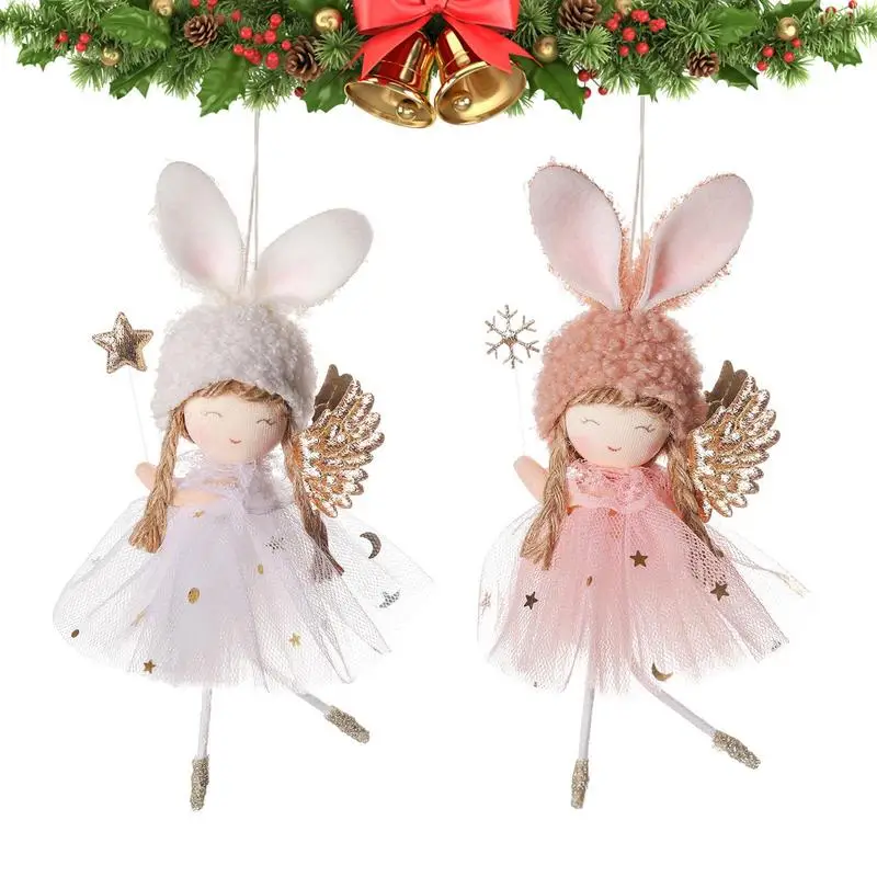 

2 шт./комплект, новогодние подвесные украшения для ёлки